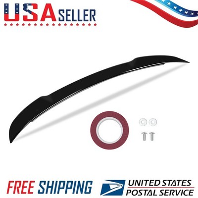 ABS Rear Trunk Spoiler Wing For Dodge Charger 2015-2023 SRT Hellcat Gloss Black
