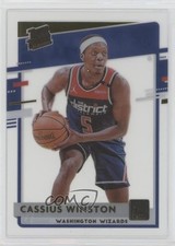2020-21 Panini Clearly Donruss Rated Rookie Gold Cassius Winston #82 0g27
