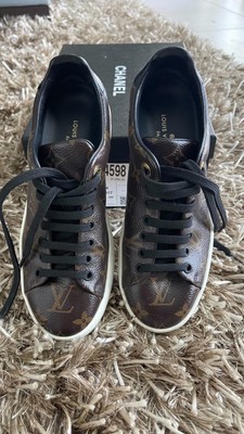 Louis Vuitton Monogram Frontrow Sneakers Women's -worn 3 times! Size 35