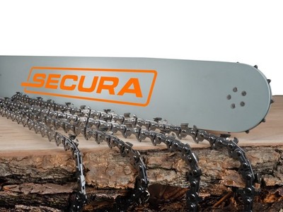 4 Sägeketten +1 Schwert 3/8'' 1,3mm 57 40cm SECURA| für Einhell BG-PC3735,KSE1435