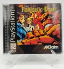Fantastic Four - (PS1, 1997) *CIB w/ Reg Card + Case Protector* VGC* Tested!