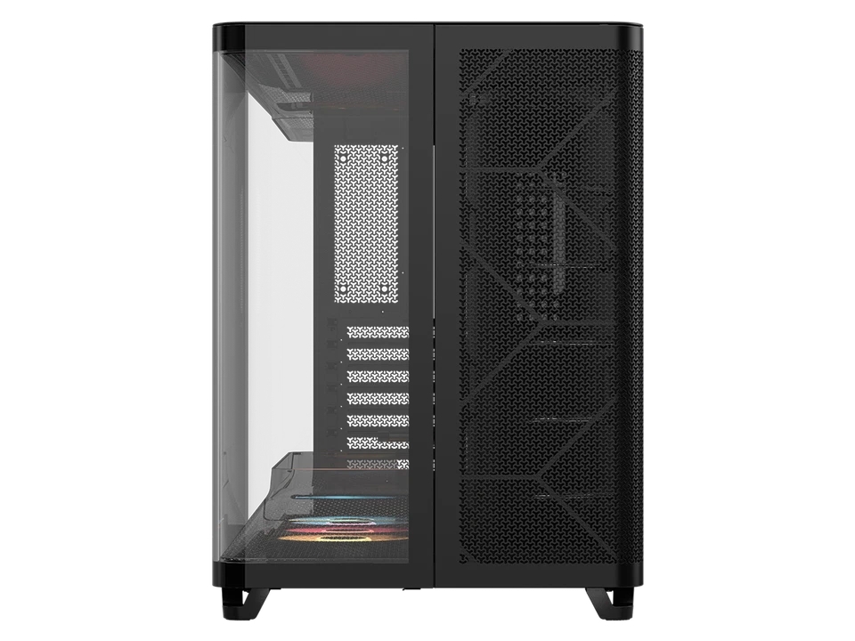 Corsair AIR 5400 RS-R ARGB Triple Chamber Mid-Tower PC Case-Black with 3x RS-R 1 - Image 2 of 4