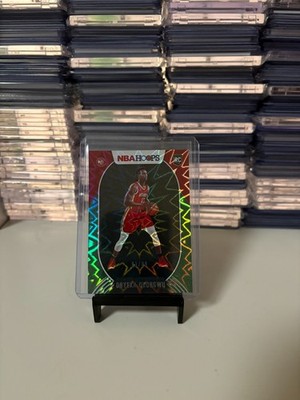 2020-21 Panini Hoops / Onyeka Okongwu / Green Explosion / Rookie / 61/89