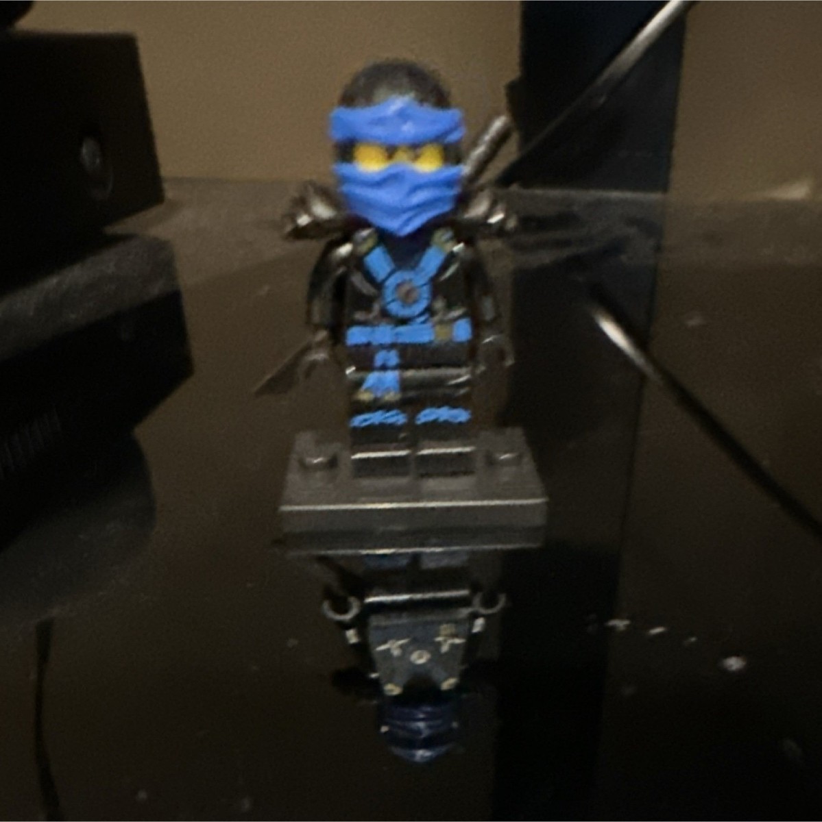 LEGO NINJAGO Jay Minifigure Black and Blue Ninja with Sword | eBay