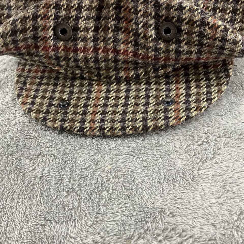 Bailey of Hollywood Mediano Marrón Lord Cuadros Hiedra Gorra de Noviquero Sombrero Plano Italia 25204 Foto 3 de 4