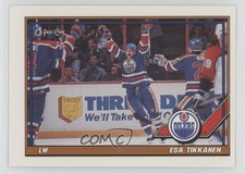 1991-92 O-Pee-Chee Esa Tikkanen #378 q7c