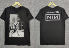 New Nine Inch Nails Self Destruct 1994 Trent Reznor Band T-shirt