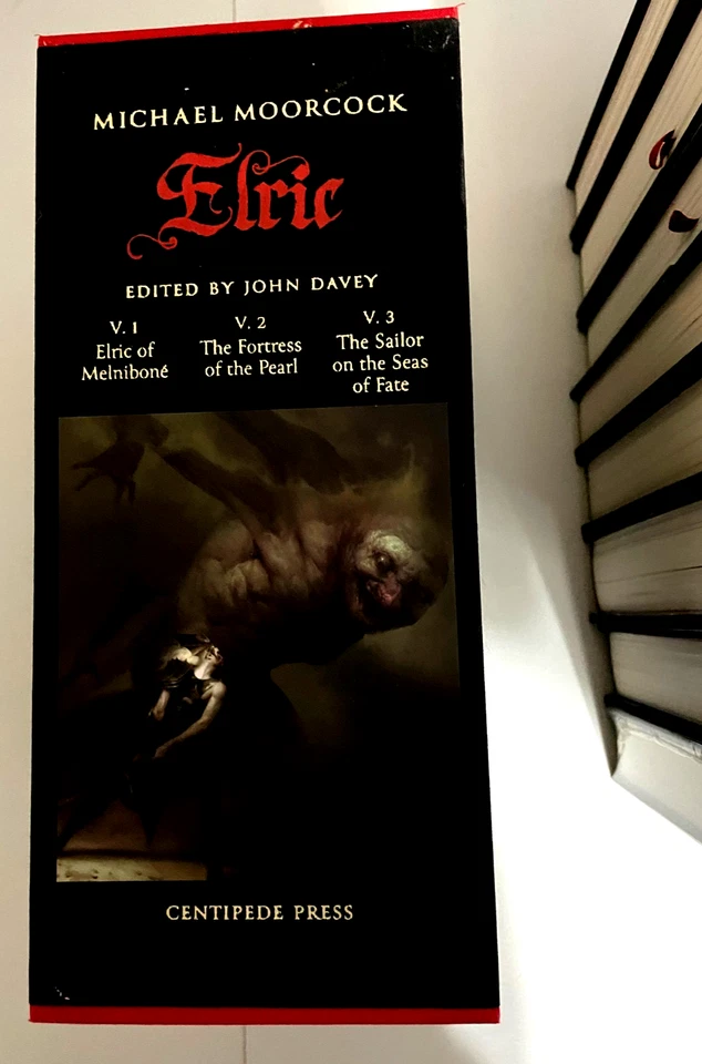 Elric By Michael Moorcock Centipede SIGNED HC LTD #254 Editions 1-8 & Rights Foto 2 de 4