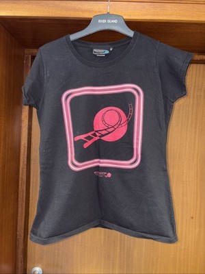 Alton Towers Achterbahn Restaurant T-Shirt Large R44