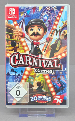 Carnival Games Nintendo Switch Komplett Partyspiel Familienspiel Top Zustand