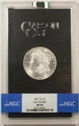 1891-CC $1 MORGAN DOLLAR GSA - NGC MS-60 W/ BOX, TOUGH KEY-DATE CARSON CITY GSA!