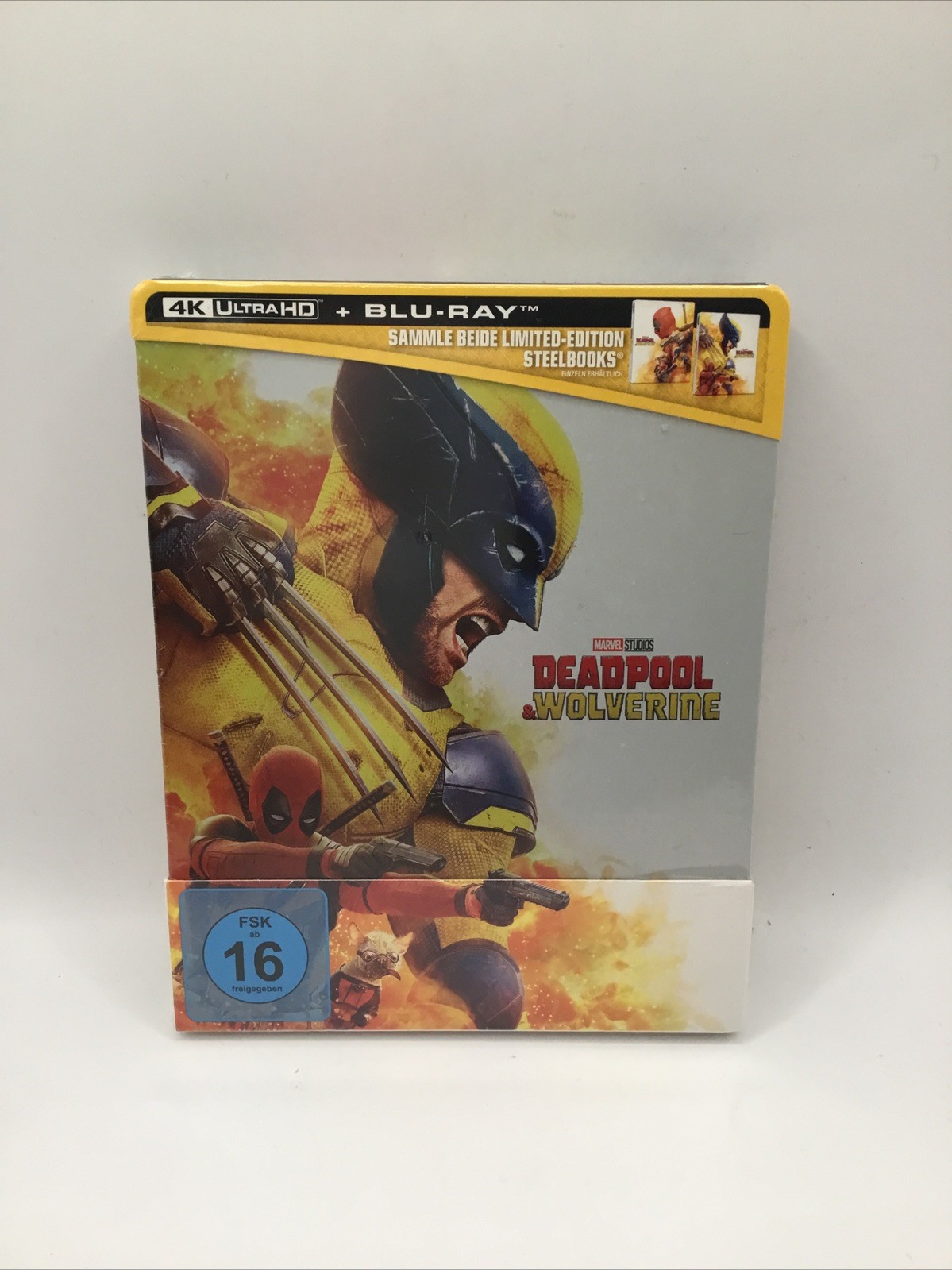 Deadpool & Wolverine [4k Ultra HD + Blu-ray] STEELBOOK