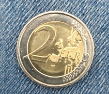 2 Euro Münze - Frankreich 2024 RF LIBERTE EGALITE Fraternite Guter Zustand