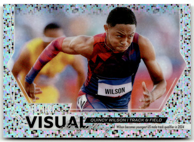 2025 Upper Deck Allure SE No. VS-3 Quincy Wilson Visual Pixel