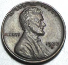 1933-D Lincoln Wheat Cent, ALL ORIGINAL Surfaces Uncirculated Brown
