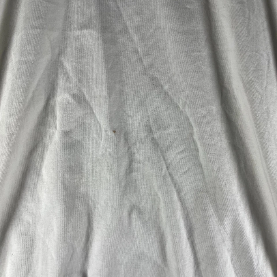 V1969 Italia Men's T-Shirt Size M White V-Neck Cotton Short Sleeve Casual Tee - Image 4 of 4