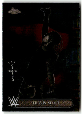 Topps Chrome WWE x Cactus Jack 2025 No. 100 Travis Scott