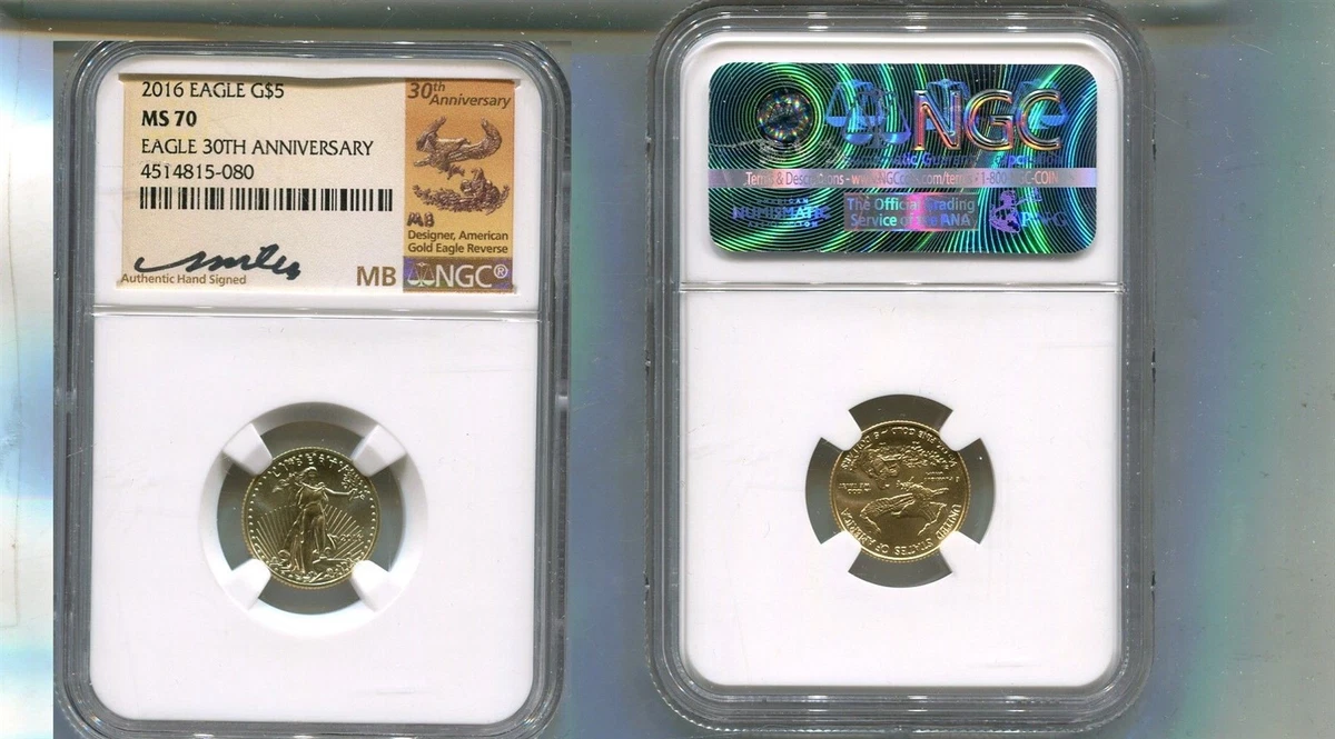 American Eagle MS 70 Graded 2016 Gold Bullion Coins for sale | eBay