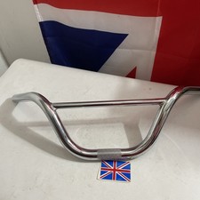 NOS BMX JUNIOR BIKE CHROME HANDLEBARS SUIT 16" 18“WHEEL BIKE MINI BURNER etc