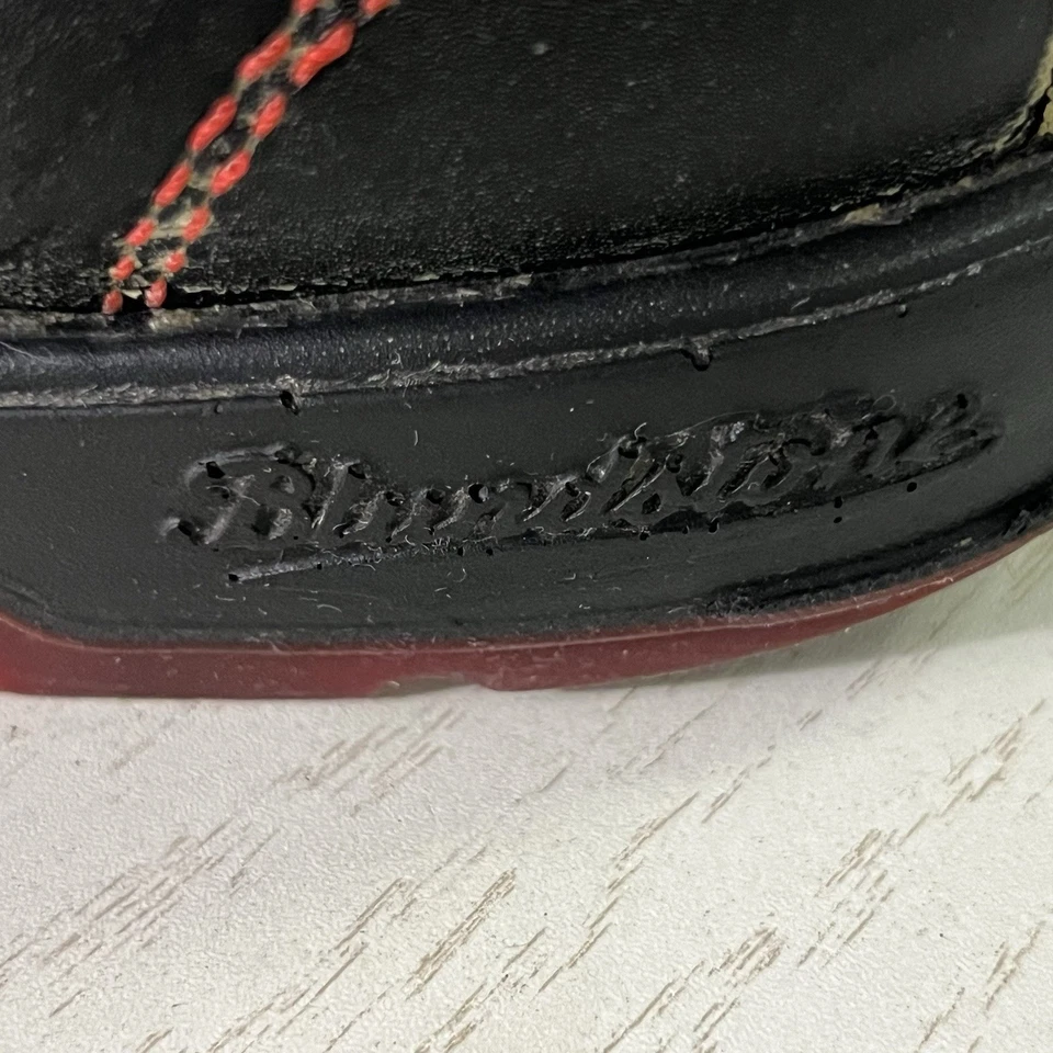 Botas Blundstone para Hombres 7.5 UK / 8.5 US Cuero Negro PLC X-tra Pull On Chelsea Foto 3 de 4