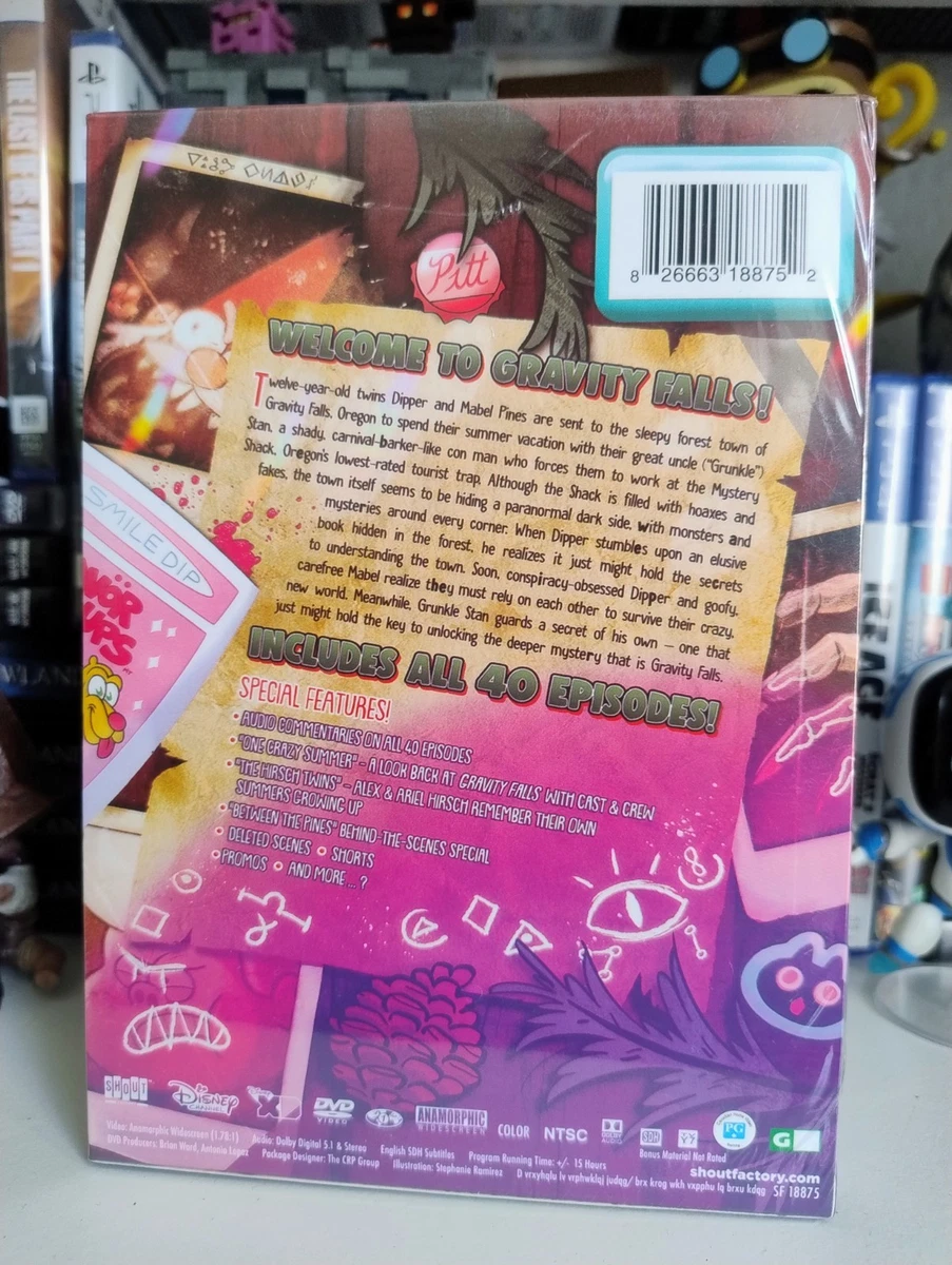 Gravity Falls The Complete Series 7 DVD Set - The Collector's Edition - SEALED