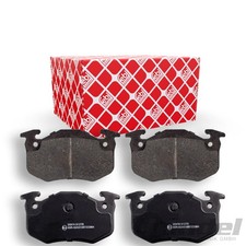 FEBI BREMSBELÄGE SATZ HINTERACHSE PASSEND FÜR CITROËN SAXO XSARA ZX PEUGEOT 106