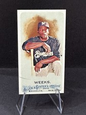 2010 Topps Allen & Ginter's - Rickie Weeks #168 Mini Allen & Ginter Back