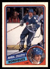 1984 OPC O-Pee-Chee Hockey #291 Anton Stastny Signed Autograph (no COA) *d2