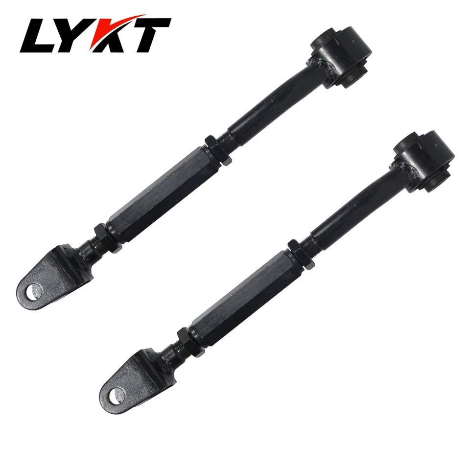 LYKT 2pcs Control Arms Adjustable Rear Camber Kit for Infiniti M45、M35 06-10 Foto 4 de 4