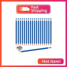 Adhere 25pcs Checking Pencils Erasable colored Pencils Pre-Sharpened 2 HB,for C