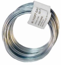 Galvanized Wire Coil, 18 Gauge , 50 Ft. - 123177