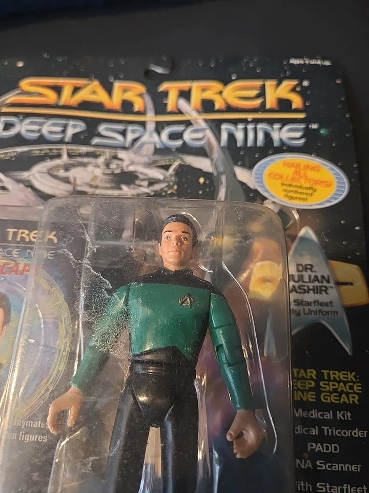 1994 Playmates -Star Trek, Deep Space Nine, Dr. Julian Bashir Figure - Image 2 of 4