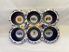 Potter's Studio Ceramic Painted Floral Fruit & Bug 6 Cupcake/Muffin Pan Dish