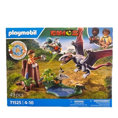 Play Mobile 71525 Dinos: 49 Pieces with Dimorphodon Dinosaur
