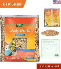 5lb Daily Blend Nutrition Diet for Parakeets, Canaries Finches - Orange Flavor