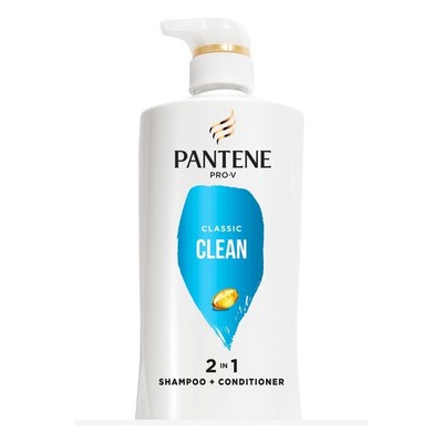 Pro-V Classic Shampoo and Conditioner, Clean 2In1, All Hair Types, 17.9 Fl Oz