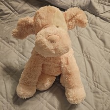 Retired Little JELLYCAT London Pink Patches Puppy 9” Rare 