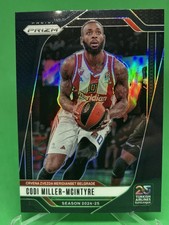 Codi Miller-McIntyre 2024-25  Prizm EuroLeague Black Prizm 1/1 Crevna zvezda