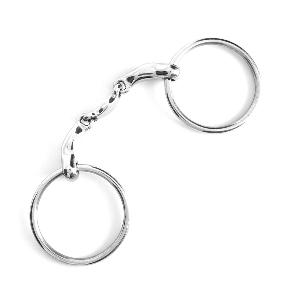 Stainless Steel Dee Bit Snaffle All Purpose Ring Horse Tool Accessories Broken M