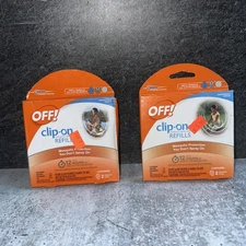 OFF! Clip-On Mosquito Repellent Refill Box Of 2 Refills For All Clip On Models