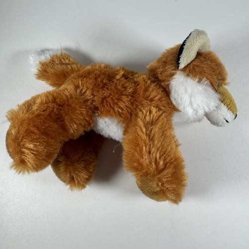 Juguete de peluche Aurora World Plush Fox 6" 2017 marrón blanco - Imagen 6 de 11