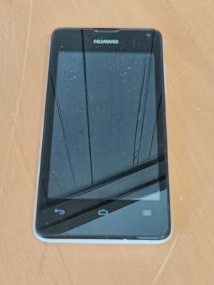 Huawei  Ascend Y300 Schwarz weiß (B76)