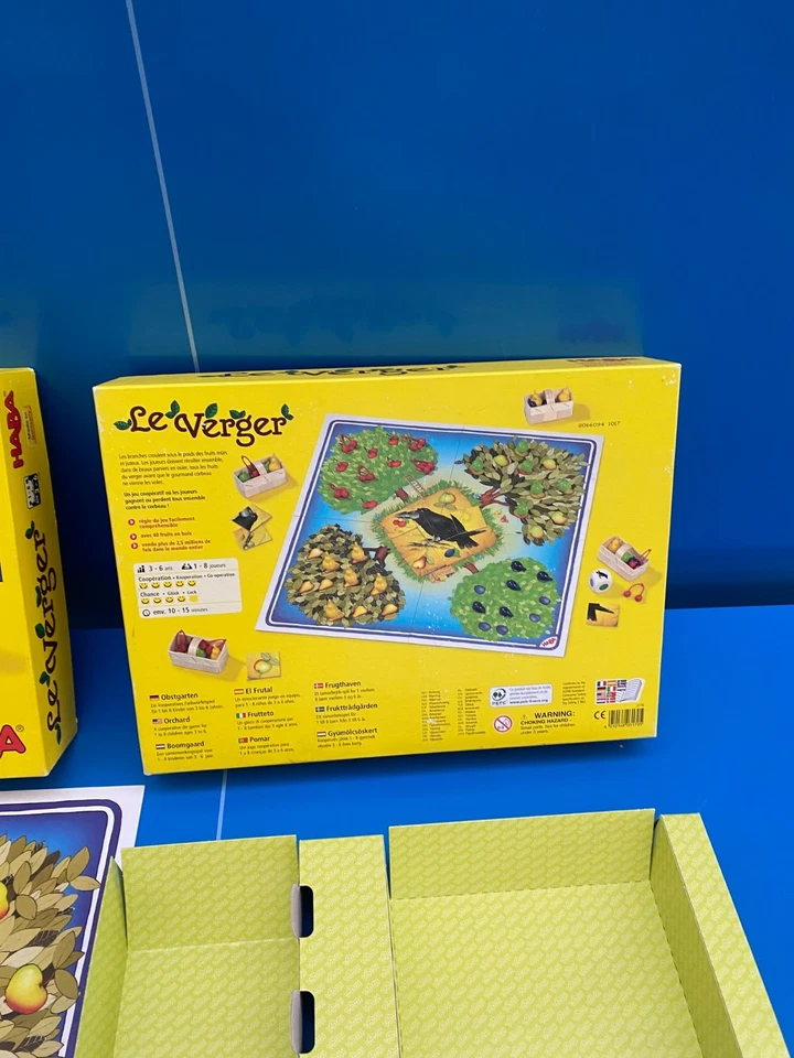 Juego De Societe "The Orchard" HABA Grande Modelo 3-6 Años Completo Tbe Viene - Imagen 4 de 4