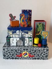 MELISSA And DOUG Deluxe Wooden MAGIC SET Of Tricks Beginner Not Complete Set