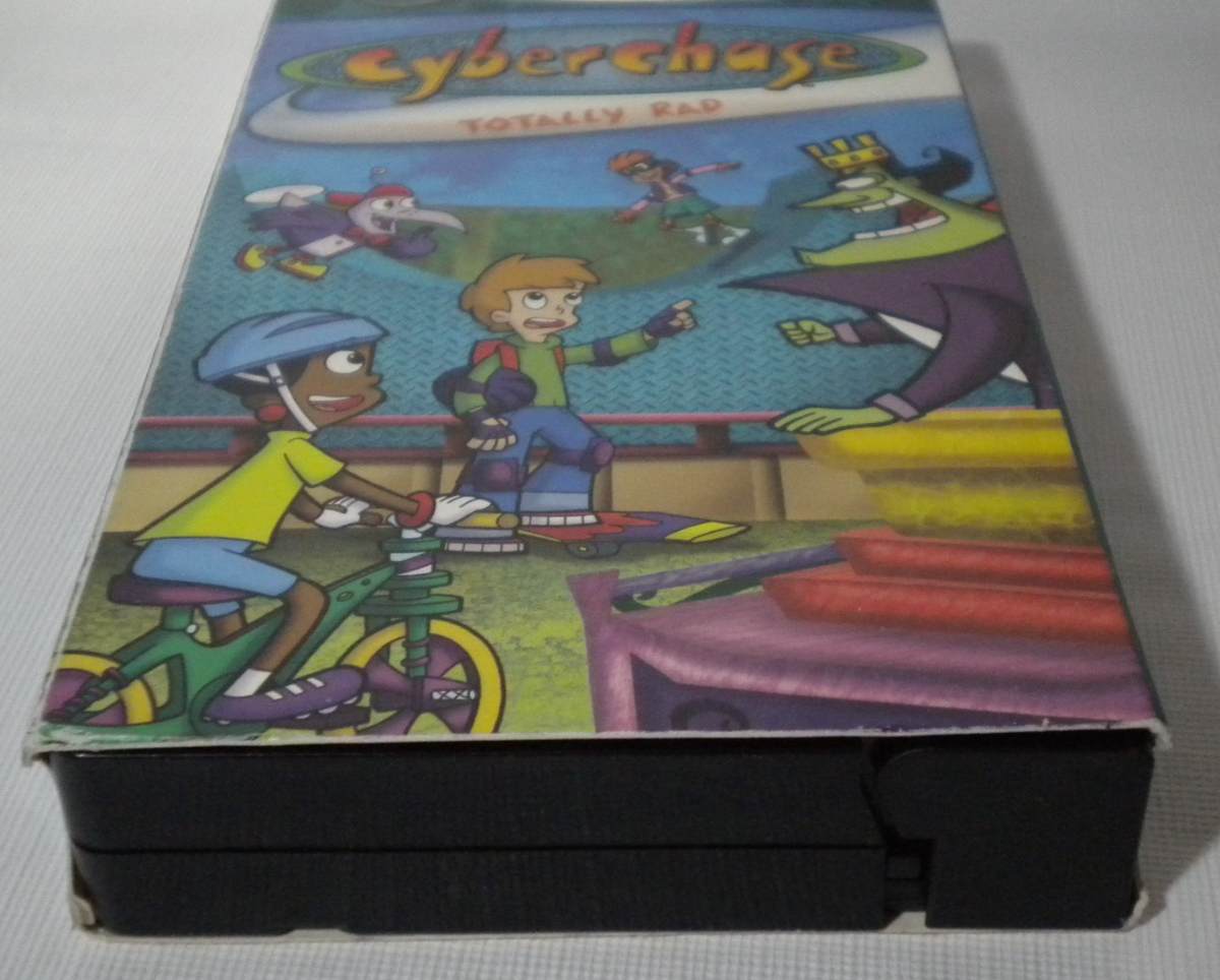 PBS Cyberchase Totally Rad VHS Tape RARE HTF Hacker Digit Cyber