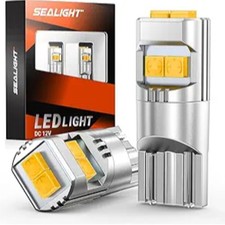 194 LED Light Bulb, Pack of 2, amber