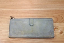 HOBO INTERNATIONAL Envelope Wallet Clutch Purse Leather **READ**