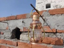 Ship Lamp Copper Brass Oil Lantern Nautical Maritime Collectible Home Decorative