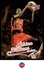 2004 Ultra WNBA #48 Adrian Williams Gold Medallion