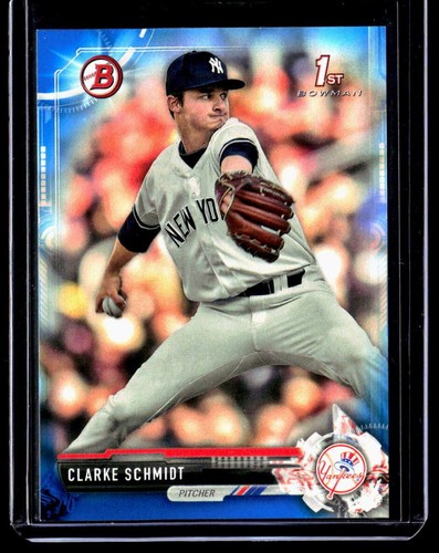 2017 Bowman Draft Blue Parallel Clarke Schmidt New York Yankees 045/150 #BD-197